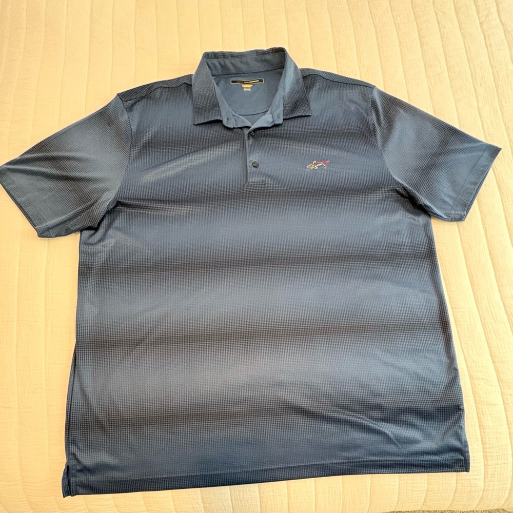 Greg Norman Collection Navy Polo Shirt